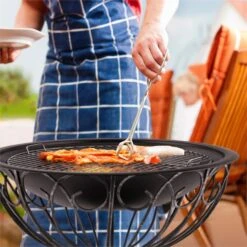 Tulip Feuerschale -Blumfeldt Verkaufsgeschäft 10028582 yy 0009 ambient 09 Blumfeldt Tulip Feuerschale 75cm Grill