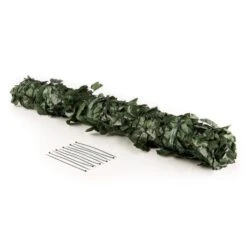 Fency Dark Ivy Sichtschutzzaun -Blumfeldt Verkaufsgeschäft 10029242 yy 0006 titel Blumfeldt Fency Dark Ivy Sichtschutz 3x1m Efeu