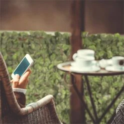 [Wiederverpackt] Fency Bright Leaf Sichtschutzzaun -Blumfeldt Verkaufsgeschäft 10029247 yy 0004 ambient Blumfeldt Fency Bright Leaf Sichtschutz