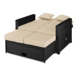 [Gebraucht] Komfortzone Rattan-Lounge-Sofa -Blumfeldt Verkaufsgeschäft 10030575 yy 0008 titel Blumfeldt Komfortzone Rattan Lounge Sofa