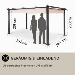 [Wiederverpackt] Pantheon 3x4 Pergola -Blumfeldt Verkaufsgeschäft 10030937 DE 0004 usp