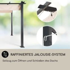 [Wiederverpackt] Pantheon 3x4 Pergola -Blumfeldt Verkaufsgeschäft 10030937 DE 0005 usp