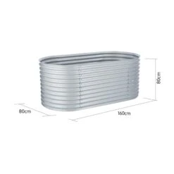 Rondabox 160x80x80 Cm Hochbeet Silber 11 Rondabox 160x80x80 Cm Hochbeet Silber -Blumfeldt Verkaufsgeschäft 10031113 uk 0005 logo