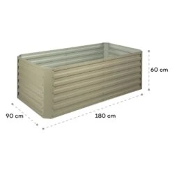 Terrabox 180x90x60 Cm Hochbeet Creme 21 Terrabox 180x90x60 Cm Hochbeet Creme -Blumfeldt Verkaufsgeschäft 10032317 yy 0010 logo Blumfeldt High Grow Straight Hochbeet 180x60x90cm