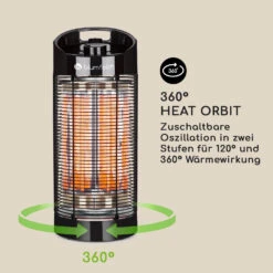 [Wiederverpackt] Heat Guru 360 Infrarot-Heizstrahler -Blumfeldt Verkaufsgeschäft 10032458 de 0004 logo 1
