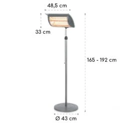 [Wiederverpackt] Heat Guard Focus Terrassenheizstrahler -Blumfeldt Verkaufsgeschäft 10032518 yy 0008 logo 1
