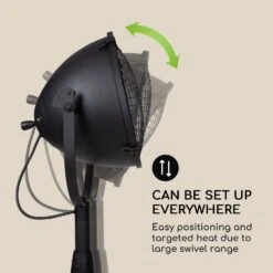 Heatspot Terrassenheizstrahler -Blumfeldt Verkaufsgeschäft 10033104 uk 0006 logo Blumfeldt Heatspot Terrassenheizstrahler schwarz reedit V2
