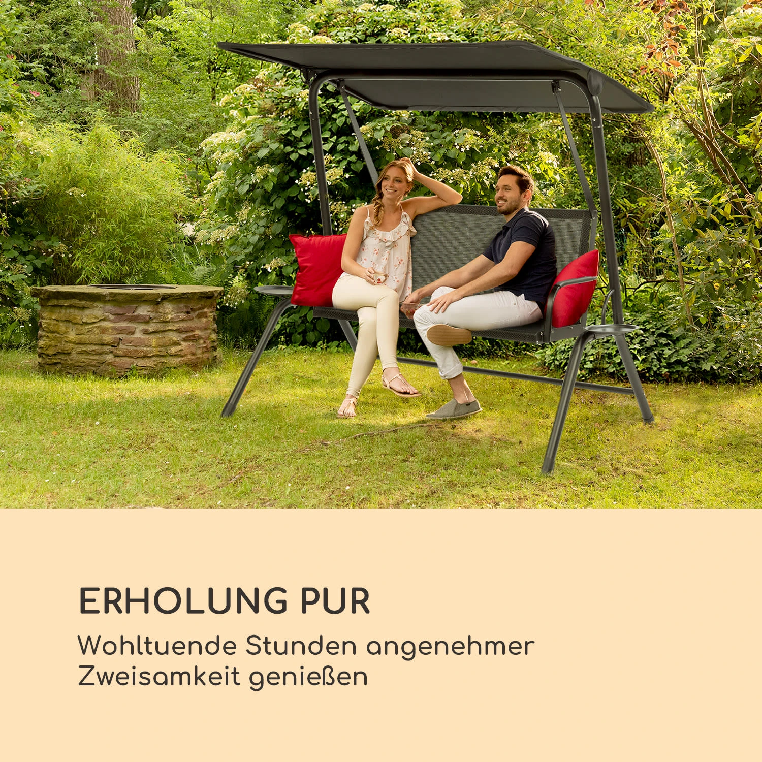 Bel Air Mono Swing Hollywoodschaukel 4 Bel Air Mono Swing Hollywoodschaukel – Bild 2