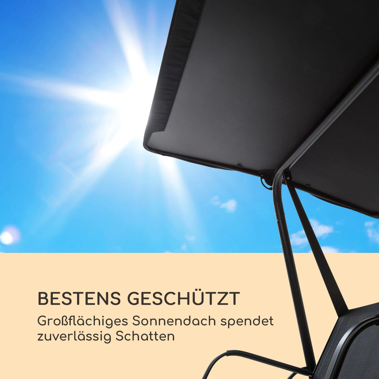 Bel Air Mono Swing Hollywoodschaukel 7 Bel Air Mono Swing Hollywoodschaukel – Bild 5