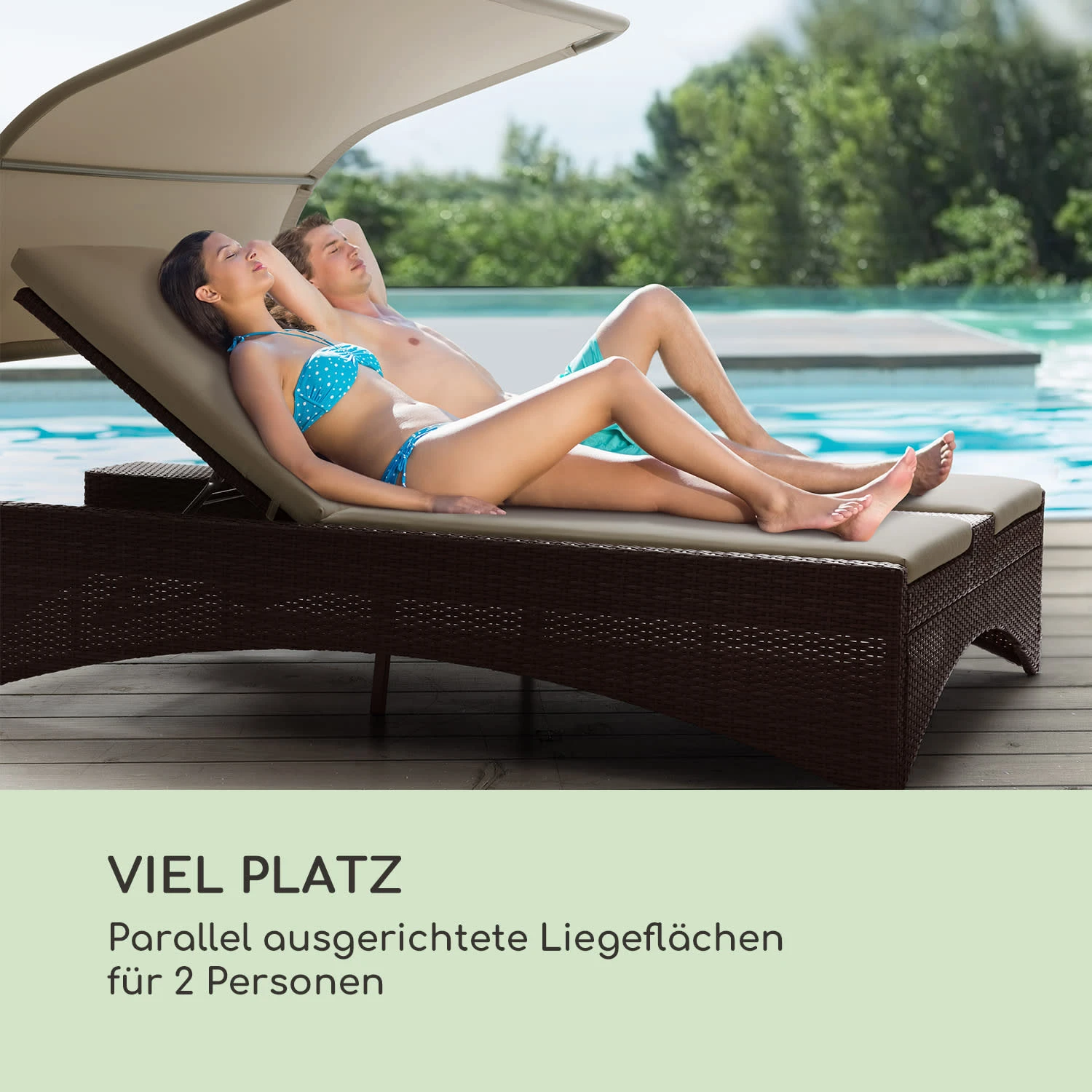 Eremitage Double Lounger Sonnenliege 5 Eremitage Double Lounger Sonnenliege – Bild 3