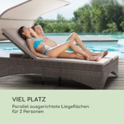 [Wiederverpackt] Eremitage Double Lounger Sonnenliege -Blumfeldt Verkaufsgeschäft 10033315 de 0003 logo