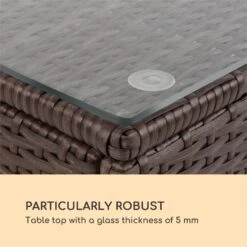 [Wiederverpackt] Theia Table Loungetisch -Blumfeldt Verkaufsgeschäft 10033325 yy 0003 logo Blumfeldt Theia Table Loungetisch braun