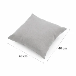 [Wiederverpackt] Titania Pillow Kissen -Blumfeldt Verkaufsgeschäft 10033334 yy 0006 logo Blumfeldt Titania Pillow Kissen hellgrau