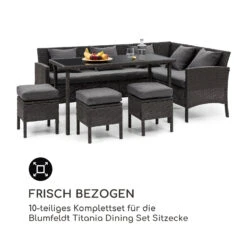 [Wiederverpackt] Titania Dining Set Polsterbezüge -Blumfeldt Verkaufsgeschäft 10033336 de 0002 logo
