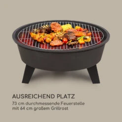 Nolana 2-in-1-Feuerschale Mit Grill -Blumfeldt Verkaufsgeschäft 10033383 de 0004 logo