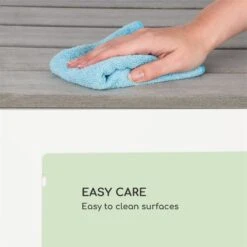 [Gebraucht] Bilbao Gartentisch Aus Kunststoff -Blumfeldt Verkaufsgeschäft 10033406 yy 0006 logo Blumfeldt Bilbao Gartentisch weiss grau