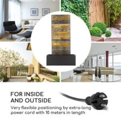 Raincastle Gartenbrunnen -Blumfeldt Verkaufsgeschäft 10033428 yy 0003 logo Blumfeldt Raincastle Gartenbrunnen 12 LEDs