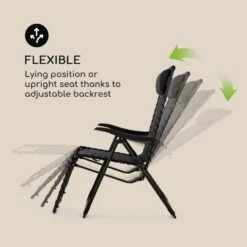 [Wiederverpackt] California Dreaming Sonnenliege -Blumfeldt Verkaufsgeschäft 10033474 yy 0005 logo Blumfeldt California Dreaming Sonnenliege schwarz