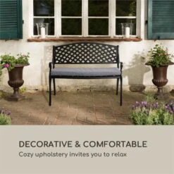 [Wiederverpackt] Pozzilli CU Sitzbank-Polsterung -Blumfeldt Verkaufsgeschäft 10033490 yy 0002 logo Blumfeldt Pozzilli CU Sitzbank Polsterung grau