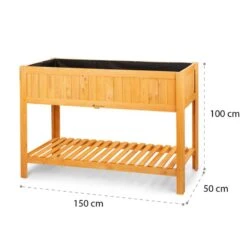 Altiplano Cubic Hochbeet Holz -Blumfeldt Verkaufsgeschäft 10033604 yy 0009 logo Blumfeldt Altiplano Cubic Hochbeet 150x100x50