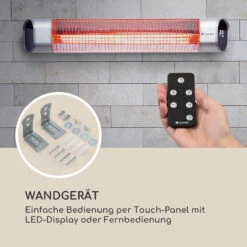 [Wiederverpackt] Dark Wave Infrarot-Heizstrahler -Blumfeldt Verkaufsgeschäft 10033810 de 0008 logo 2