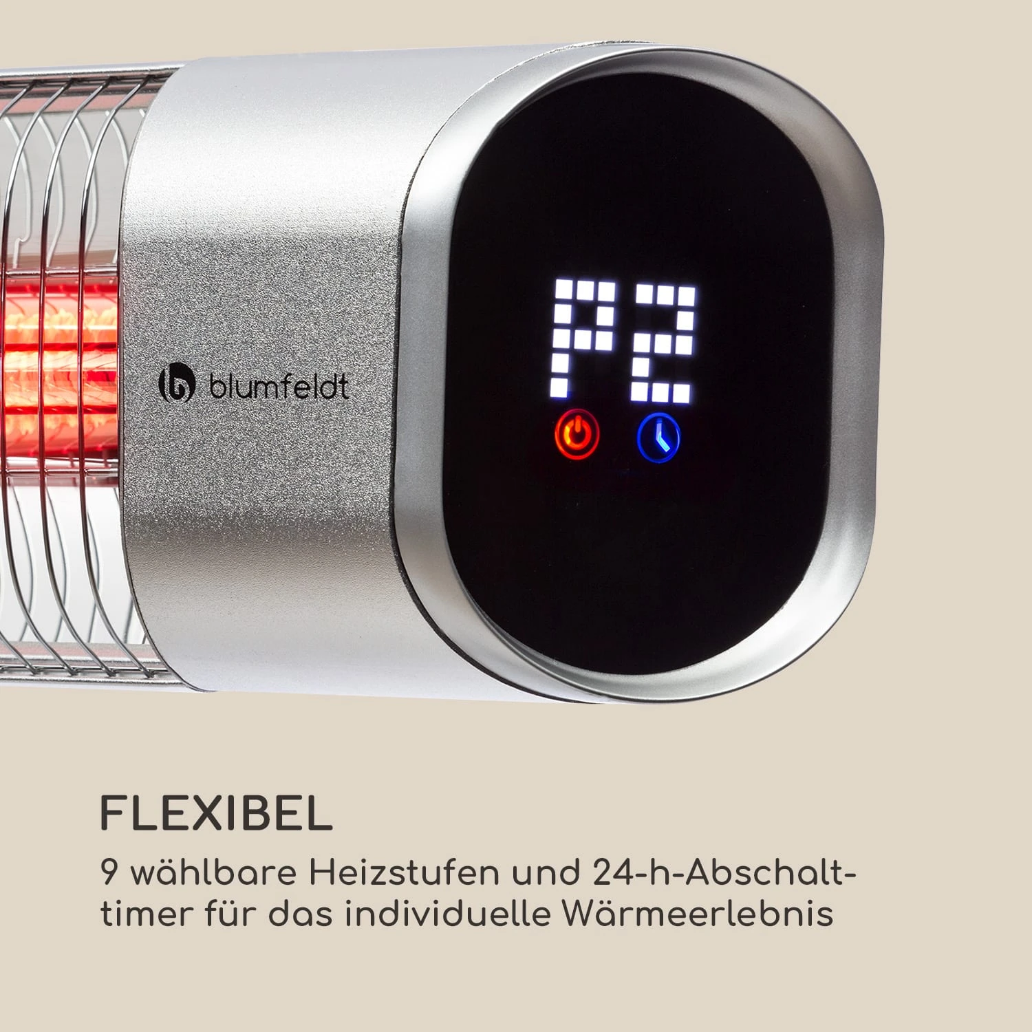 Dark Wave Stand Infrarot-Heizstrahler 8 Dark Wave Stand Infrarot-Heizstrahler – Bild 6