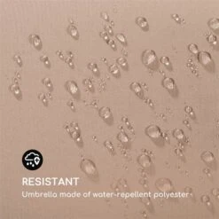 [Gebraucht] Flex-Shade L Sonnenschirm -Blumfeldt Verkaufsgeschäft 10034727 yy 0004 logo Blumfeldt Flex Shade L Sonnenschirm 130x180 taupe