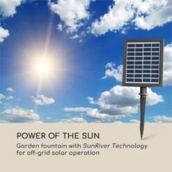 Mantua Kaskadenbrunnen Solarbrunnen -Blumfeldt Verkaufsgeschäft 10034730 yy 0002 logo Blumfeldt Mantua Kaskadenbrunnen