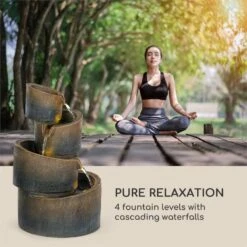 Mantua Kaskadenbrunnen Solarbrunnen -Blumfeldt Verkaufsgeschäft 10034730 yy 0004 logo Blumfeldt Mantua Kaskadenbrunnen