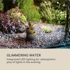 Mantua Kaskadenbrunnen Solarbrunnen -Blumfeldt Verkaufsgeschäft 10034730 yy 0007 logo Blumfeldt Mantua Kaskadenbrunnen