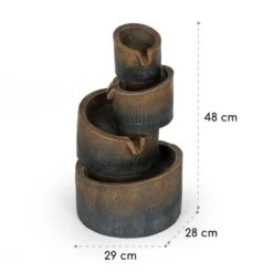 Mantua Kaskadenbrunnen Solarbrunnen -Blumfeldt Verkaufsgeschäft 10034730 yy 0008 logo Blumfeldt Mantua Kaskadenbrunnen