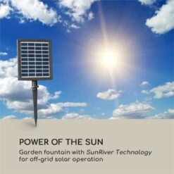 Messina Kaskadenbrunnen Solarbrunnen -Blumfeldt Verkaufsgeschäft 10034734 yy 0002 logo Blumfeldt Messina Kaskadenbrunnen 1