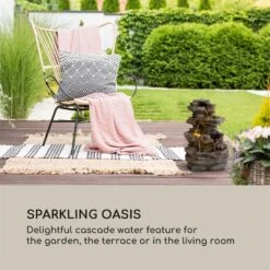 Messina Kaskadenbrunnen Solarbrunnen -Blumfeldt Verkaufsgeschäft 10034734 yy 0003 logo Blumfeldt Messina Kaskadenbrunnen 1