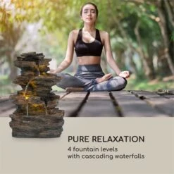 Messina Kaskadenbrunnen Solarbrunnen -Blumfeldt Verkaufsgeschäft 10034734 yy 0004 logo Blumfeldt Messina Kaskadenbrunnen 1