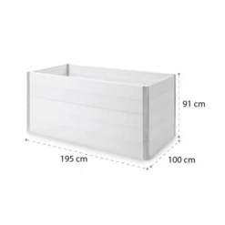 Nova Grow Gartenbeet -Blumfeldt Verkaufsgeschäft 10034752 yy 0009 logo Blumfeldt Nova Grow Gartenbeet 195x91x100cm reedit