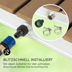 [Wiederverpackt] Sumatra Breeze Square Gartendusche -Blumfeldt Verkaufsgeschäft 10034759 de 0005 usp