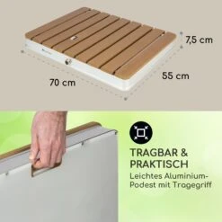 [Wiederverpackt] Sumatra Breeze Square Gartendusche -Blumfeldt Verkaufsgeschäft 10034759 de 0006 usp