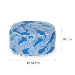 [Wiederverpackt] Cloudio Hocker  -Blumfeldt Verkaufsgeschäft 10034894 yy 0007 logo blumfeldt Cloudio Hocker blau