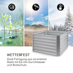 High Grow Straight Hochbeet Metall -Blumfeldt Verkaufsgeschäft 10035332 de 0006 logo 1