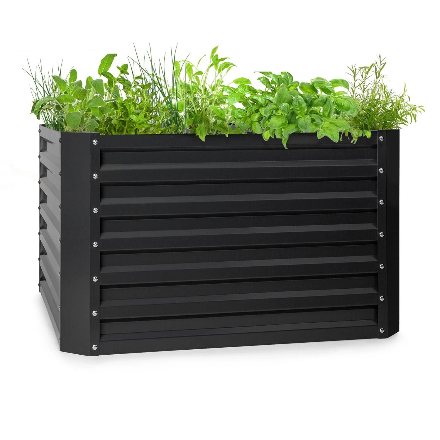 Terrabox 100x100x60 Cm Hochbeet Anthrazit 3 Terrabox 100x100x60 Cm Hochbeet Anthrazit