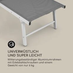 [Wiederverpackt] Sunnyvale Liegestuhl -Blumfeldt Verkaufsgeschäft 10035337 de 0007 logo