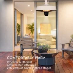 [Gebraucht] Camden Heat Deluxe Infrarot-Heizstrahler -Blumfeldt Verkaufsgeschäft 10035347 uk 0005 logo Blumfeldt Camden Heat Deluxe Infrarot Heizstrahler