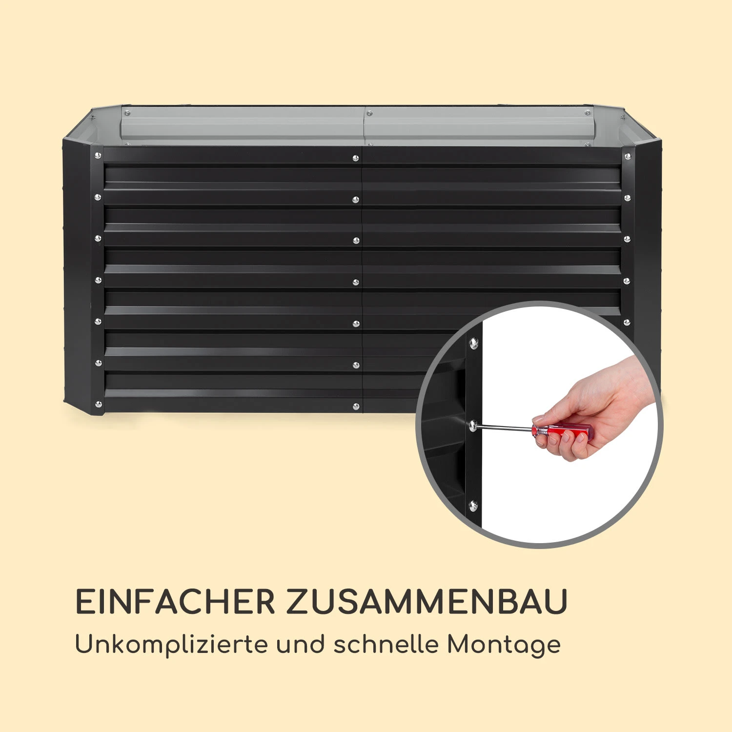 Terrabox 120x60x60 Cm Hochbeet Anthrazit 9 Terrabox 120x60x60 Cm Hochbeet Anthrazit – Bild 7