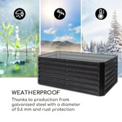 Terrabox 200x100x60 Cm Hochbeet Anthrazit 15 Terrabox 200x100x60 Cm Hochbeet Anthrazit -Blumfeldt Verkaufsgeschäft 10035353 uk 0006 logo blumfeldt High Grow Straight 200x60x100cm anthrazi