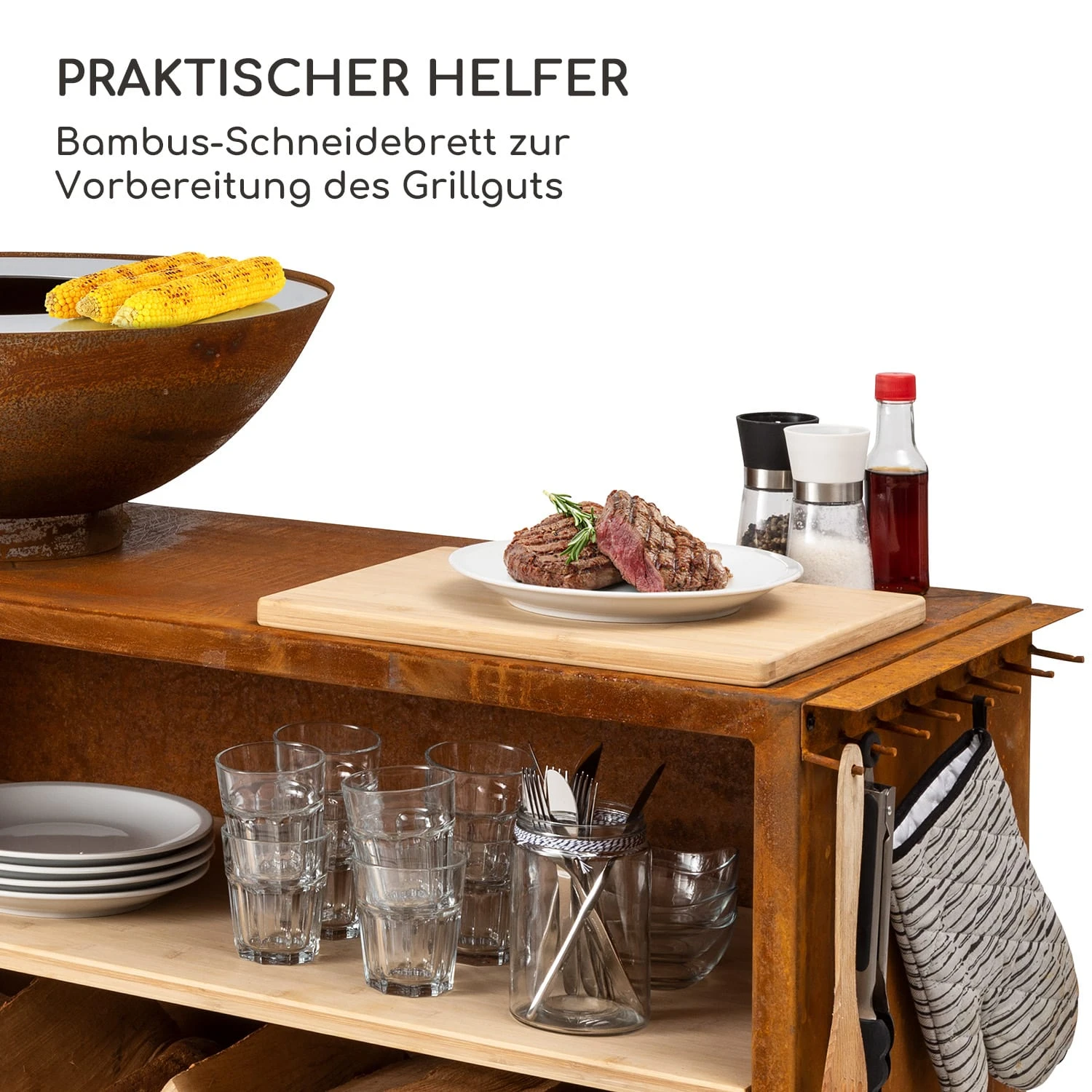 Savage 2.0 Wide Feuerschale 5 Savage 2.0 Wide Feuerschale – Bild 3