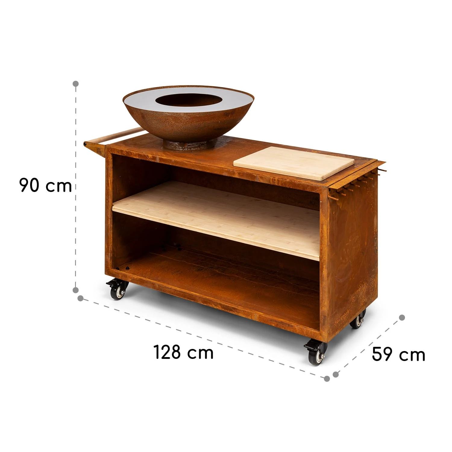 Savage 2.0 Wide Feuerschale 11 Savage 2.0 Wide Feuerschale – Bild 9