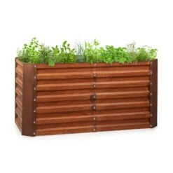 [Gebraucht] Rust Grow Hochbeet Metall