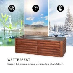 Terrabox 200x100x60 Cm Hochbeet Rosteffekt -Blumfeldt Verkaufsgeschäft 10036158 de 0006 logo