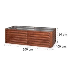 Terrabox 200x100x60 Cm Hochbeet Rosteffekt -Blumfeldt Verkaufsgeschäft 10036158 yy 0008 logo
