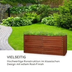 Terrabox 200x100x90 Cm Hochbeet Rosteffekt -Blumfeldt Verkaufsgeschäft 10036159 de 0002 logo